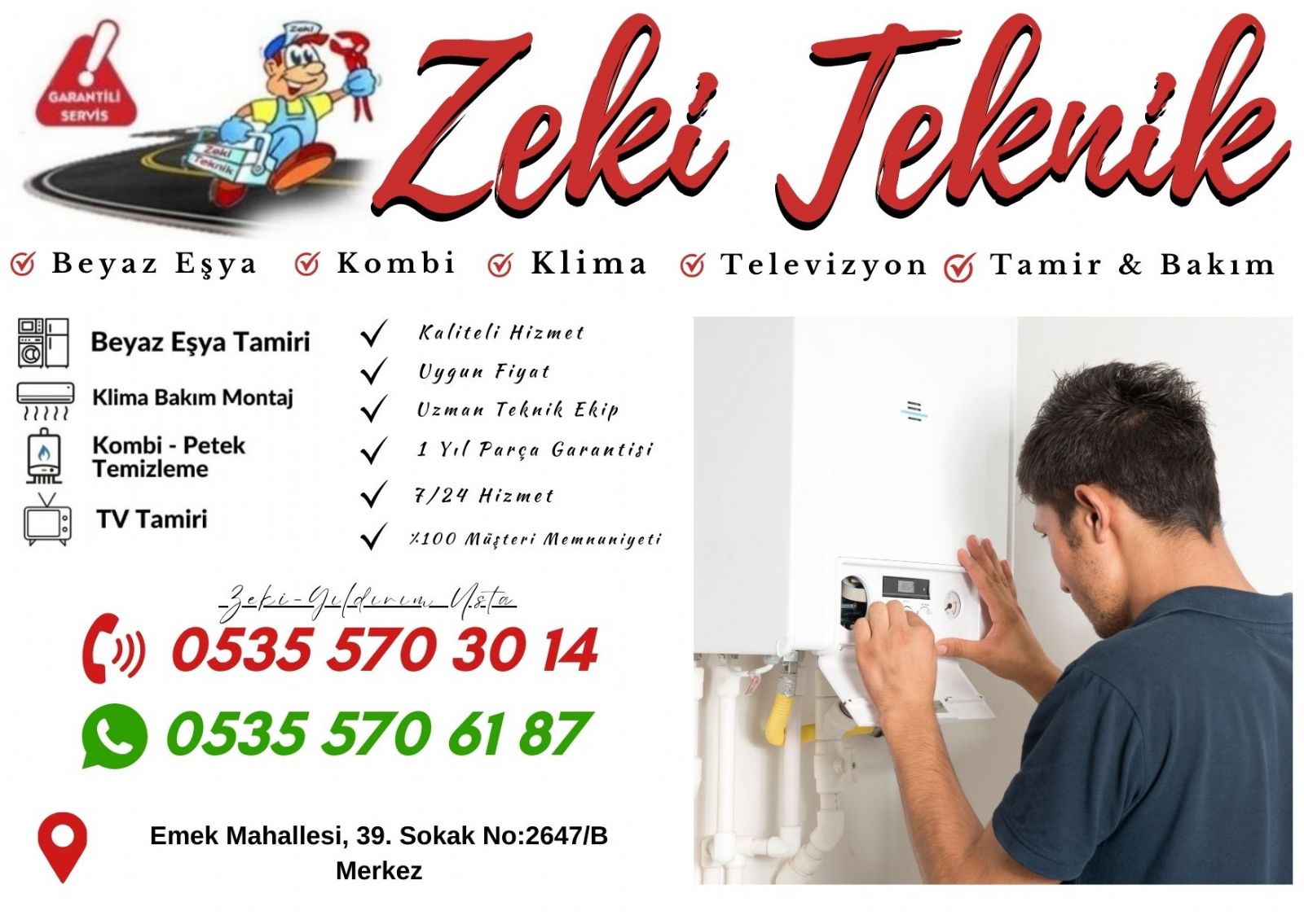 Emek Demirdöküm Servisi